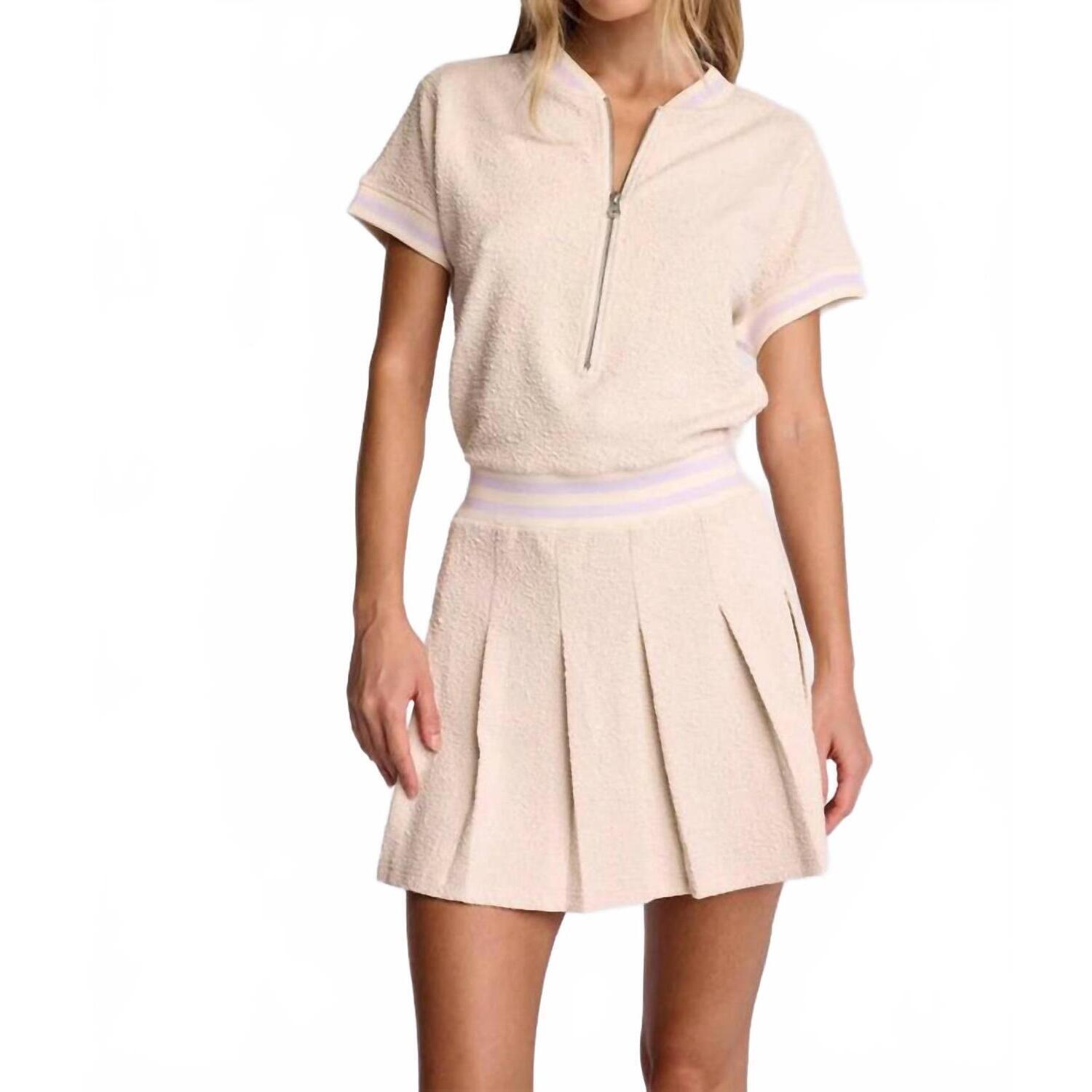 New Sundays Marigold Mini Dress In Birch